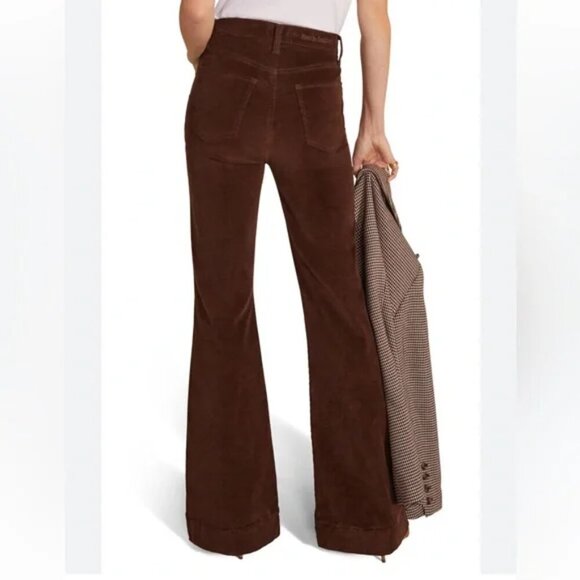 FAVORITE DAUGHTER The Valentina Super High Waist Flare Corduroy Jeans - Picture 2 of 8